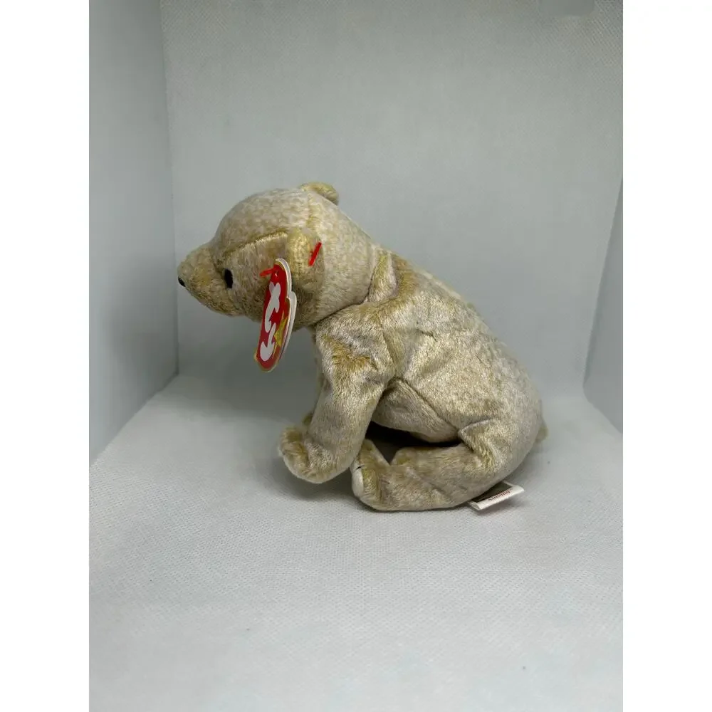 TY BEANIE BABIES ALMOND the BEAR 1999 Plush Stuffed Animal